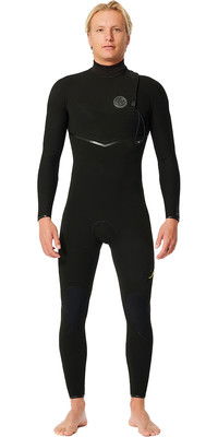 2024 Rip Curl Mens E-Bomb 3/2mm GBS Zip Free Wetsuit 14VMFS - Black